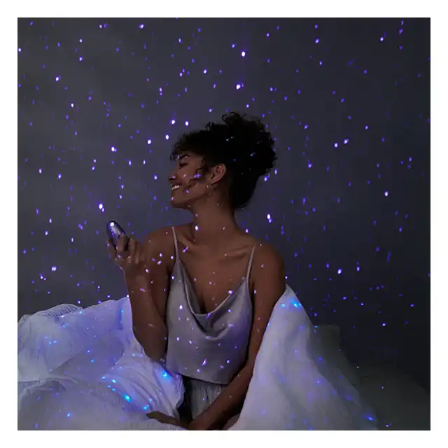 Svakom - Pulse Galaxie Starlight Projector Lilac. Powietrzny stymulator łechtaczki, intensywne fale powietrzne z projektorem gwiazd, w kolorze liliowym