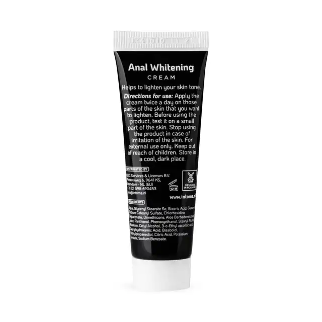 Intome - Anal Whitening Cream 30 ml. Analny krem do rozjaśniania odbytu, odżywcza formuła z naturalnymi składnikami. Mega Sale!