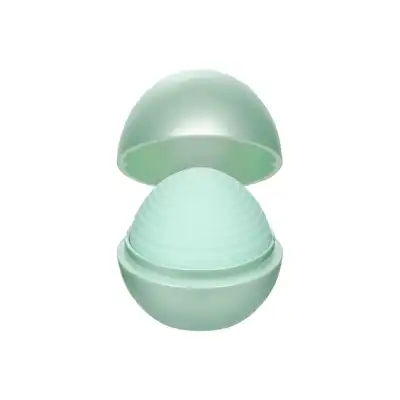 CalExotics - Opal Ripple Massager Green. Prążkowany masażer do stymulacji łechtaczki i innych miejsc erogennych, perłowo miętowe etui
