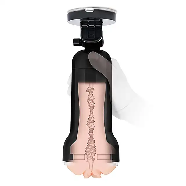 Zolo - Orginal Mount Discreet Stroker - dyskretny masturbator z przyssawką. Wodoodporny
