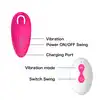Boys Series - Flicking Wearable Vibrator. Podwójny wibrator z ruchomą główką i ruchomym języczkiem do łechtaczki, różnorodne tryby wibracji i wariacji