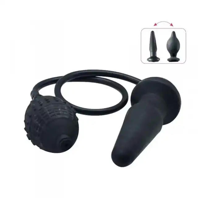 Toyz4Lovers - Inflatable Anal Plug. Nadmuchiwany korek analny o smukłej konstrukcji dla maksymalnej przyjemności