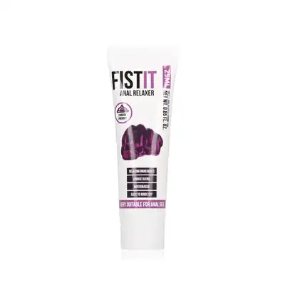 Fist It - Anal Relaxer 25ml. Wodny lubrykant do seksu analnego, zapewniający bezpieczne i komfortowe doznania z rozluźniającym efektem