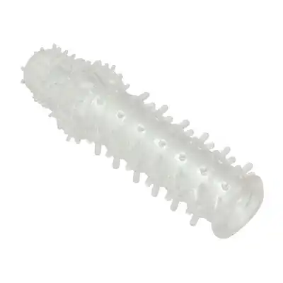 Toyz 4 Lovers - Guaina fallica bistled sleeve - przezroczysta nakładka na penisa z wypustkami