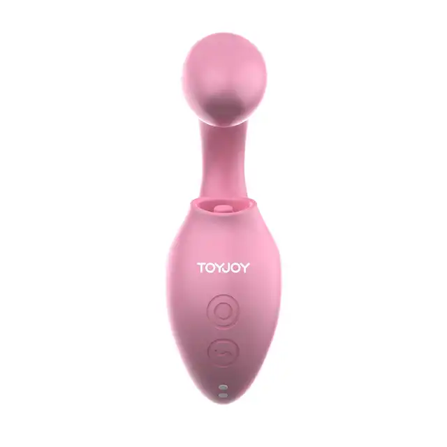 ToyJoy - Twist Clitoral Vibrator. Podwójny wibrator do pulsującej stymulacji łechtaczki i wibrującej punktu G, zaprojektowany dla maksymalnej przyjemności
