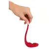 Sweet Smile - RC Slim Panty Vibrator Red. Wibrator bieliźniany, pieści srom, łechtaczkę i odbyt, zapewniając dyskretną przyjemność dzięki 7 trybom wibracji