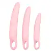 Sweet Smile - Vaginal Trainers. Zestaw idealnie zakrzywionych dild w różnych rozmiarach, wykonane z silikonowu soft touch