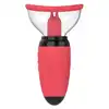 B-Series - Sucking Pump Red USB. Niesamowity czerwony stymulator z trybem lizania i pompka w jednym. 