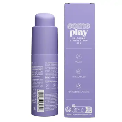 SOME PLAY - Clitoral Stimulating Gel 30ml. Stymulujący żel zwiększający wrażliwość łechtaczki, intensyfikuje przyjemność, powoduje przyjemne mrowienie i większe podniecenie