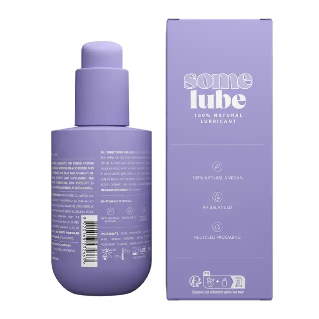 SOME LUBE - Natural Lubricant 100ml. Wegański, naturalny lubrykant na bazie wody, komfort i przyjemność podczas intymnych doznań