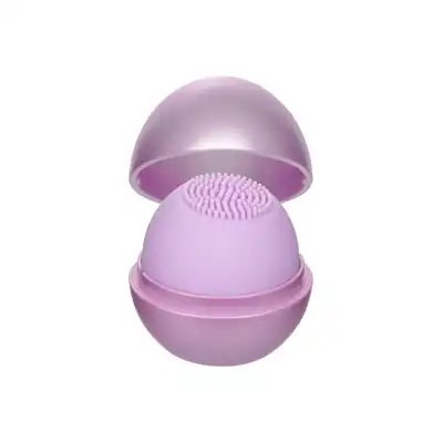CalExotics - Opal Tickler Massager Purple. Masażer z wypustkami do stymulacji łechtaczki i innych miejsc erogennych, perłowo fioletowe etui