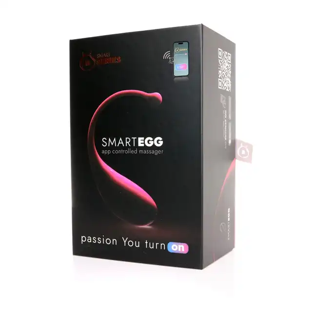 Boys Of Toys - Smart Egg App Controlled. Wibrujące jajeczko na aplikację, wibracje stymulujące punkt G i wzmacniające mięśnie Kegla, ergonomiczny kształt