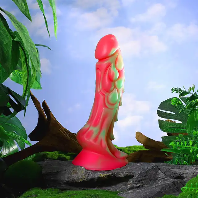 Toyz 4 Lovers - Monster Maga Mc Cock - wielokolorowe dildo potwora z przyssawką 