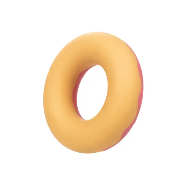 CalExotics - Dickin Donuts Silicone Ring. Pierścień na penisa o kształcie i wzorze donuta, słodkie gadżet wspomagający erekcję 