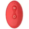 B-Series - Rose Rotating Butt Plug. Wibrujący i rotacyjny korek analny o pięknym kształcie czerwonej róży. Doskonały prezent