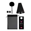 Sex Room - Anal Play Kit. 6-częściowy zestaw do zabaw analnych z czarnym plugiem wibrującym. Nowe spektrum wrażeń 