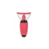 B-Series - Sucking Pump Red USB. Niesamowity czerwony stymulator z trybem lizania i pompka w jednym. 