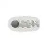 CalExotics - Boundless Squishy Ball Stroker Grey. Dwustronny masturbator, odkryj nieskończoną przyjemność w Twoich rękach z dwustronnym designem i wyjmowaną kulką