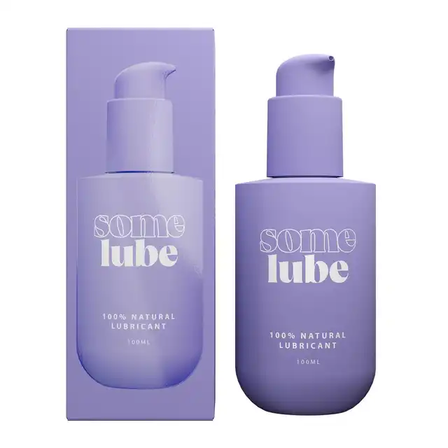 SOME LUBE - Natural Lubricant 100ml. Wegański, naturalny lubrykant na bazie wody, komfort i przyjemność podczas intymnych doznań