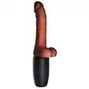 King Cock - 7,5“ Thrusting Cock with Balls. Profesjonalny wibrator realistyczny z funkcją ruchu posuwistego i podgrzewania