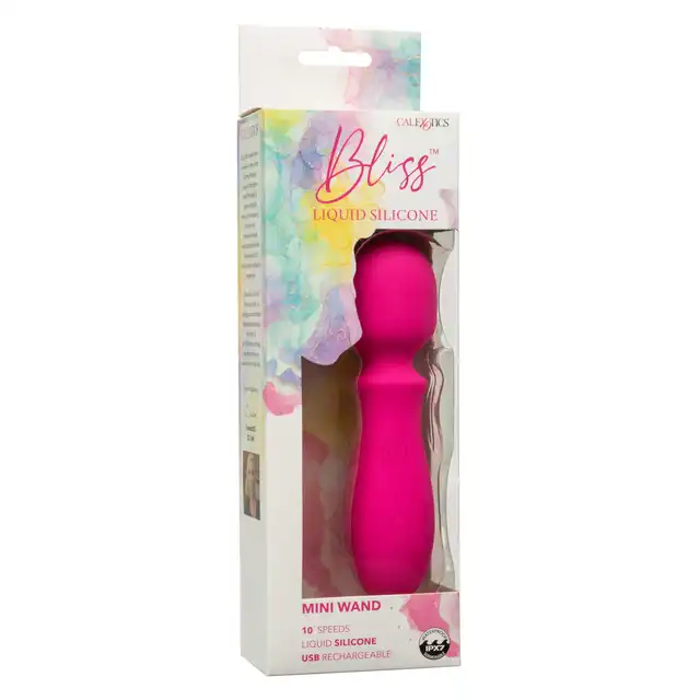 Calexotics - Bliss Mini Wand - mini różdżka wykonana z silikonu premium. Idealna na podróż