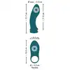 Couples Choice - RC 3in1 Vibrator. Zestaw wibrator do punktu G i ring erekcyjny, możliwość połączenia w cudowny stymulator podwójny, sterowanie za pomocą pilota