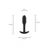 ToyJoy - Smooth Anal Plug. Silikonowa wtyczka analna o gładkiej konstrukcji, rozmiar przyjazny początkującym