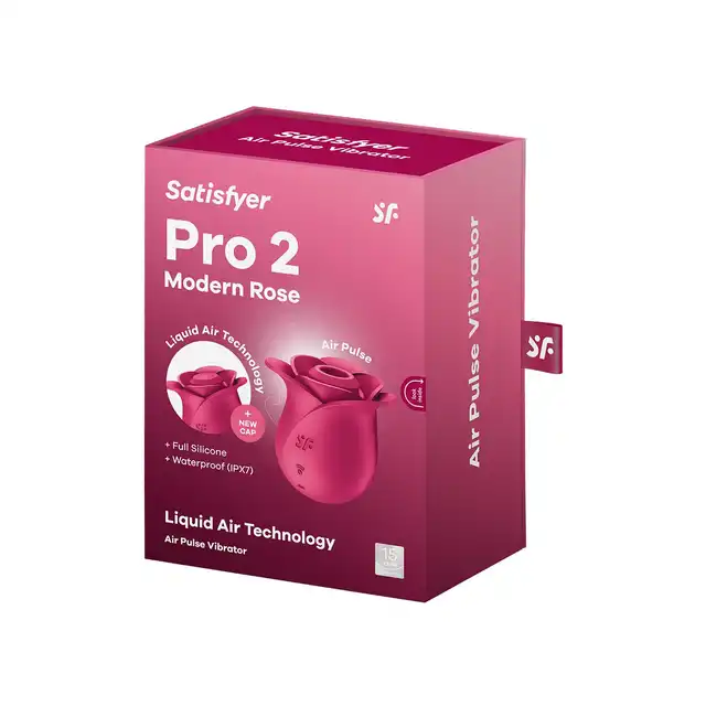 Satisfyer - Pro 2 Modern Blossom Liquid Air Technology - najnowszy stymulator łechtaczki z falami ciśnieniowymi i nowoczesną technologią Liquid Air