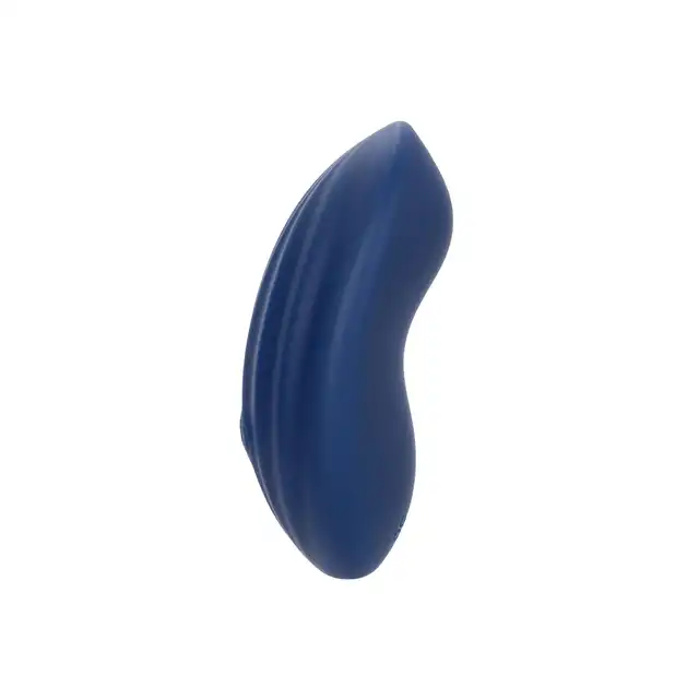 CalExotics - Cashmere Velvet Curve. Intensywny wibrator do łechtaczki, miękki i gładki silikon o sensualnych żłobieniach dla dodatkowej stymulacji