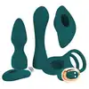 Couples Choice - Mini 4 Set. Zestaw do wszechstronnych zabaw seksualnych, zawierający różnorodne elementy wykonane z miękkiego silikonu o ergonomicznym kształcie
