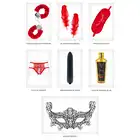 Concorde - Valentines Day Heart Box. Zmysłowy prezentowy zestaw dla par i singli, gadżety BDSM i zabawki, genialny prezent na Walentynki