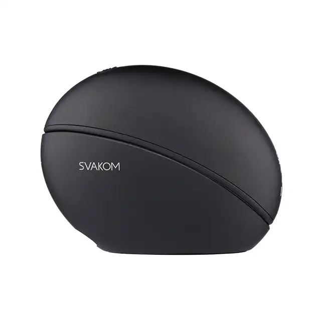 Svakom - Pulse Galaxie Starlight Projector Black. Wibrator do łechtaczki z funkcją stymulacji falami powietrznymi, z projektorem gwiazd