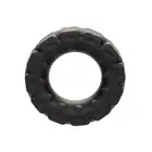 Calexotics - Alpha Prolong Tread Ring - czarny ring na penisa wykonany z silikonu. Popraw erekcję!