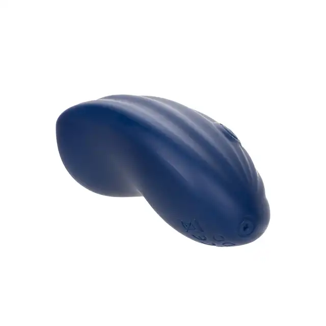 CalExotics - Cashmere Velvet Curve. Intensywny wibrator do łechtaczki, miękki i gładki silikon o sensualnych żłobieniach dla dodatkowej stymulacji