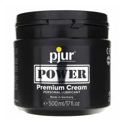 Pjur -Power Premium 500 ml. Niesamowity, hybrydowy lubrykant w formie kremu. Doskonała funkcja poślizgowa i duża objętość