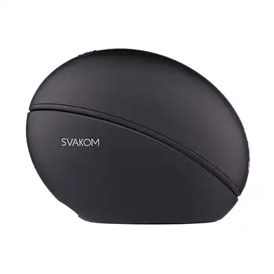 Svakom - Pulse Galaxie Starlight Projector Black. Wibrator do łechtaczki z funkcją stymulacji falami powietrznymi, z projektorem gwiazd