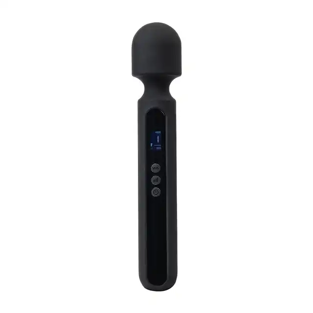 Rimba - SN05 Large Wand - duża, magiczna różdżka idealna do ciała! Wyświetlacz LCD