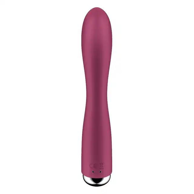 Satisfyer - Spinning Rabbit 1 Red. Wibrator z króliczkiem, który pieści łechtaczkę wibracjami, a punktowi G dogadza wibracjami i rotacją. Przygotuj się na nowe, orgazmiczne połączenie