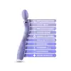Wellness - Eternal Wand Purple. Silikonowa, lawendowa magiczna różdżka na pilota bezprzewodowego. Niesamowite doznania z 10 trybami wibracji