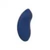 CalExotics - Cashmere Velvet Curve. Intensywny wibrator do łechtaczki, miękki i gładki silikon o sensualnych żłobieniach dla dodatkowej stymulacji