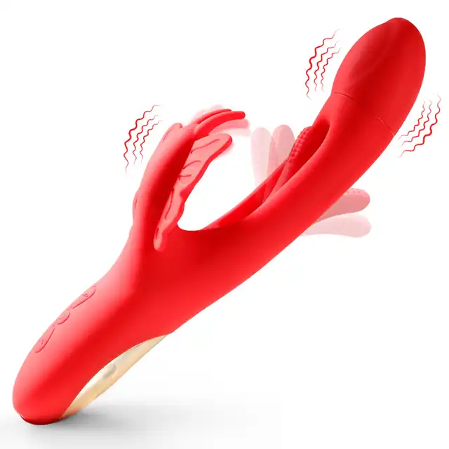 Boys Series - Butterfly Dual Flicking Vibrator. Innowacyjny wibrator, delikatne drgania skrzydeł motyla i języczka z potężnymi wibracjami, szeroki zakres doznań i trwałą przyjemność.