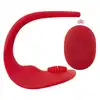 Sweet Smile - RC Slim Panty Vibrator Red. Wibrator bieliźniany, pieści srom, łechtaczkę i odbyt, zapewniając dyskretną przyjemność dzięki 7 trybom wibracji
