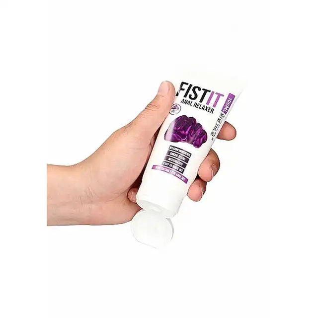 Fist It - Anal Relaxer 100ml. Żel nawilżający na bazie wody do seksu analnego, zapewniający bezpieczne i komfortowe doznania z rozluźniającym efektem