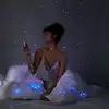 Svakom - Pulse Galaxie Starlight Projector Lilac. Powietrzny stymulator łechtaczki, intensywne fale powietrzne z projektorem gwiazd, w kolorze liliowym