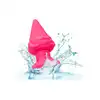 CalExotics - Anal Gnome Butt Plug. Różowy korek analny o unikalnym kształcie krasnala ogrodowego, Twój mały analny przyjaciel