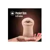 Blush - Enlust Nicole Vibrating. Realistyczny masturbator z mini wibratorem w zestawie, inspirowany soczystymi ustami kochanki AI