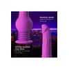 Blush - Impressions New York Gyroquake Dildo Purple. Ruchomy wibrator o realistycznym designie i ekscytujących funkcjach ruchu posuwistego i wibracji