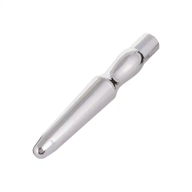 CalExotics - Rechargeable Anal Probe Silver. Smukły wibrator analny o wysokiej intensywności wibracji, satysfakcjonujące doznania