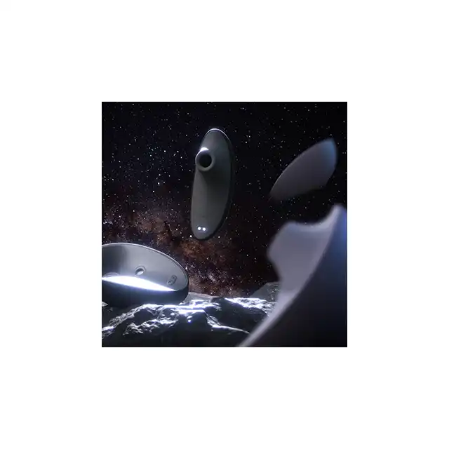 Svakom - Pulse Galaxie Starlight Projector Black. Wibrator do łechtaczki z funkcją stymulacji falami powietrznymi, z projektorem gwiazd