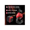 M for Men - Slambox Red. Automatyczny masturbator z funkcją super stymulacyjnych ruchów obrotowych, dyskretne i eleganckie etui